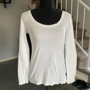 White long sleeve shirt